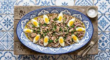 Salada de Atum com Feijão-Frade